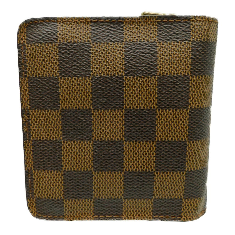 Louis Vuitton Wallet Compact fold Bi Ebene Zip Damier Brown